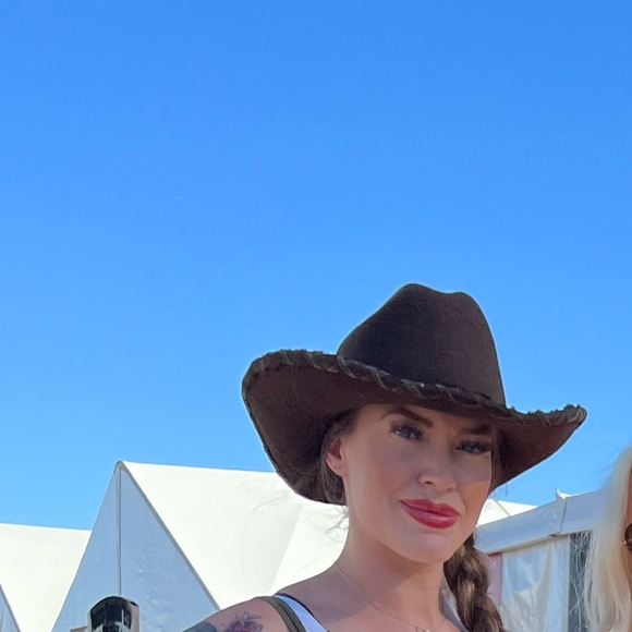 Pat Dahnke vintage rare Cowboy hat